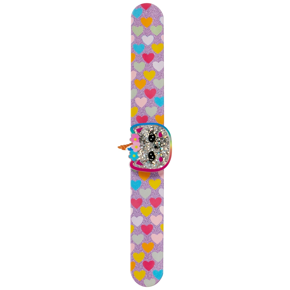 Love The Look Glitzernde Tier-Schnapparmbänder, 2er-Pack