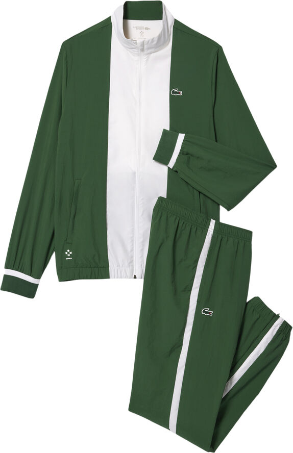 Lacoste TRACKSUIT Green/white-white