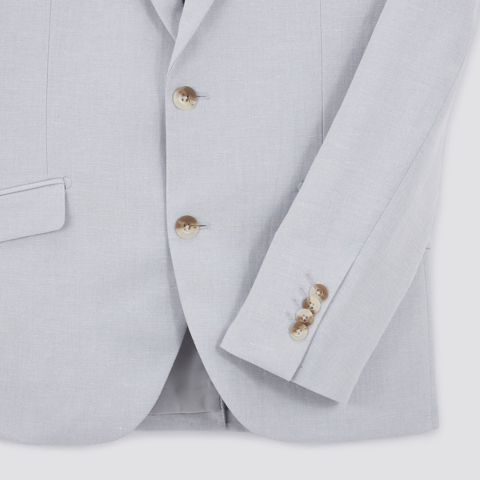Veste de costume slim Bleu clair
