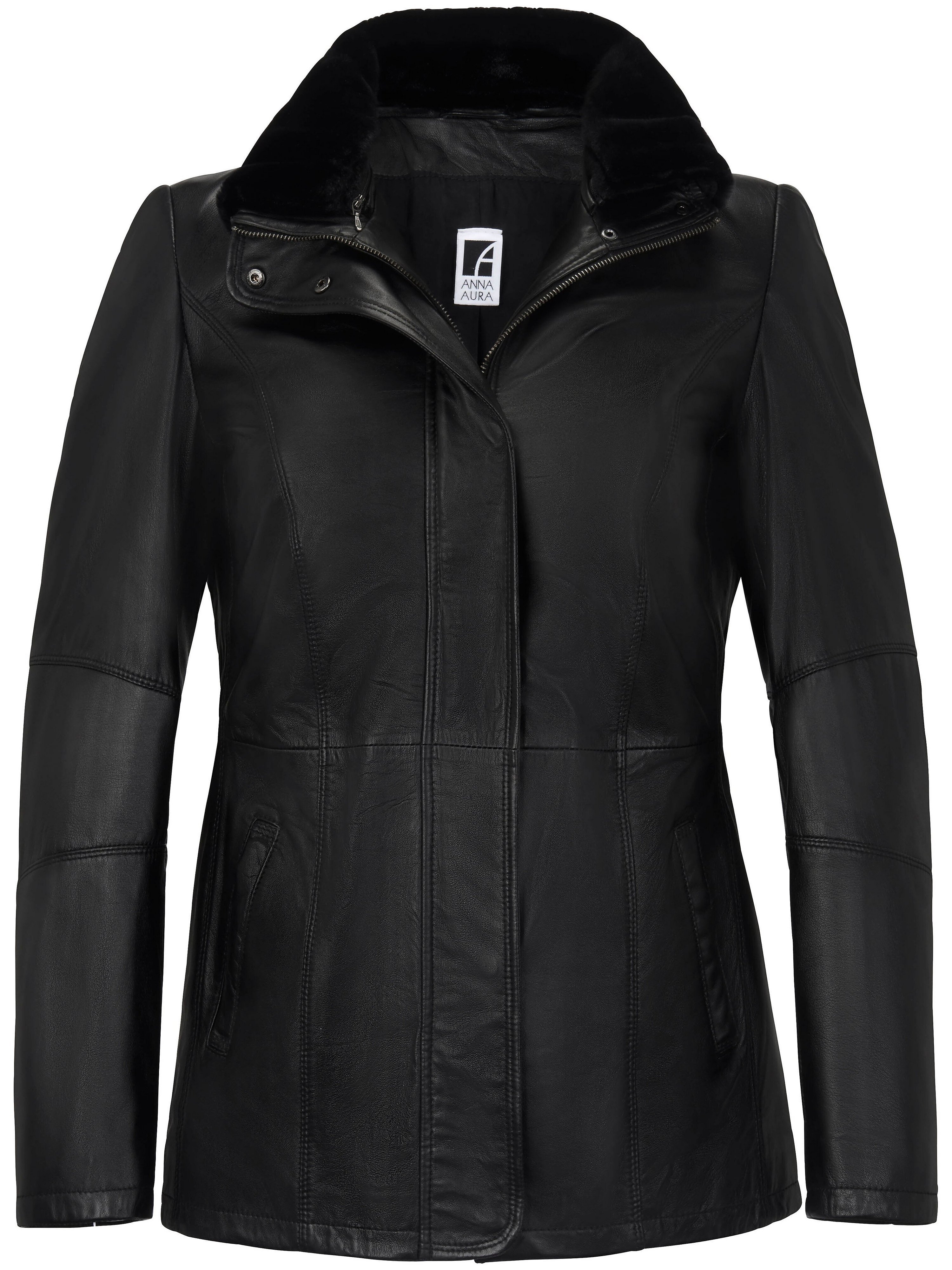 Lederjacke aus Lammnappa