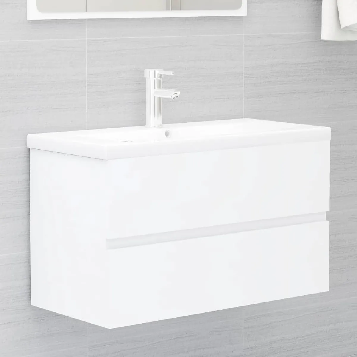 vidaXL Armoire d'évier 80x38,5x45 cm