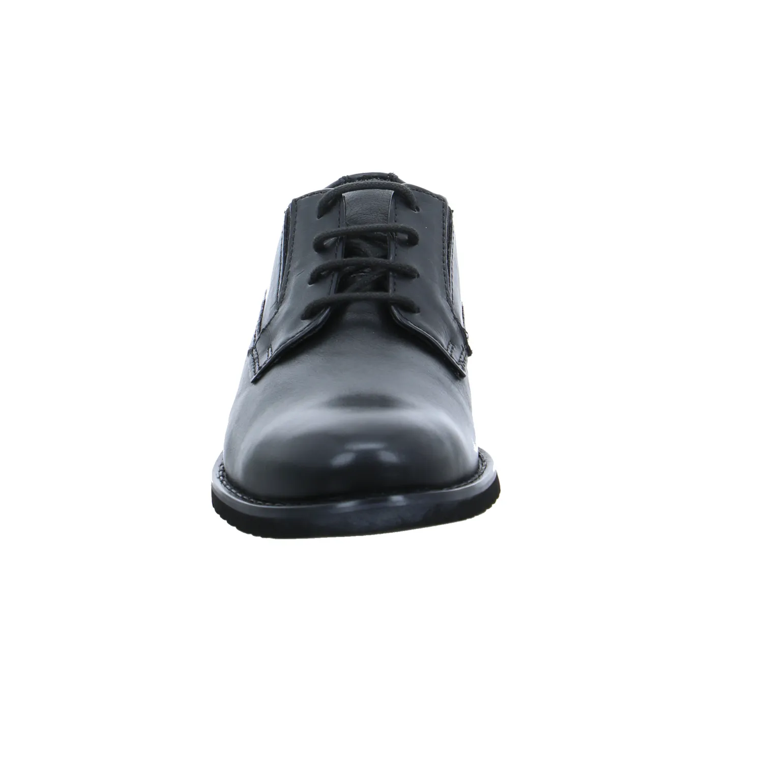 BUGATTI SHOES Halbschuh-City Schwarz Leder