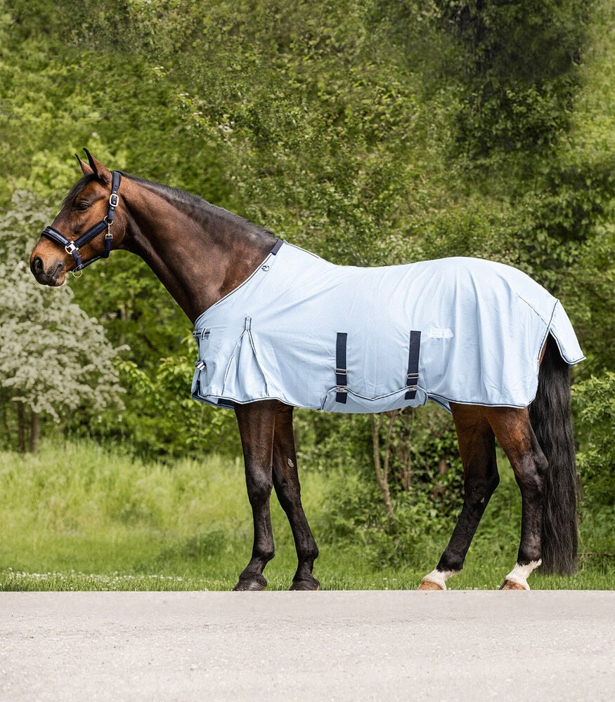 Waldhausen Pro - Vliegendeken - Paardendeken - Blauw - 135/185