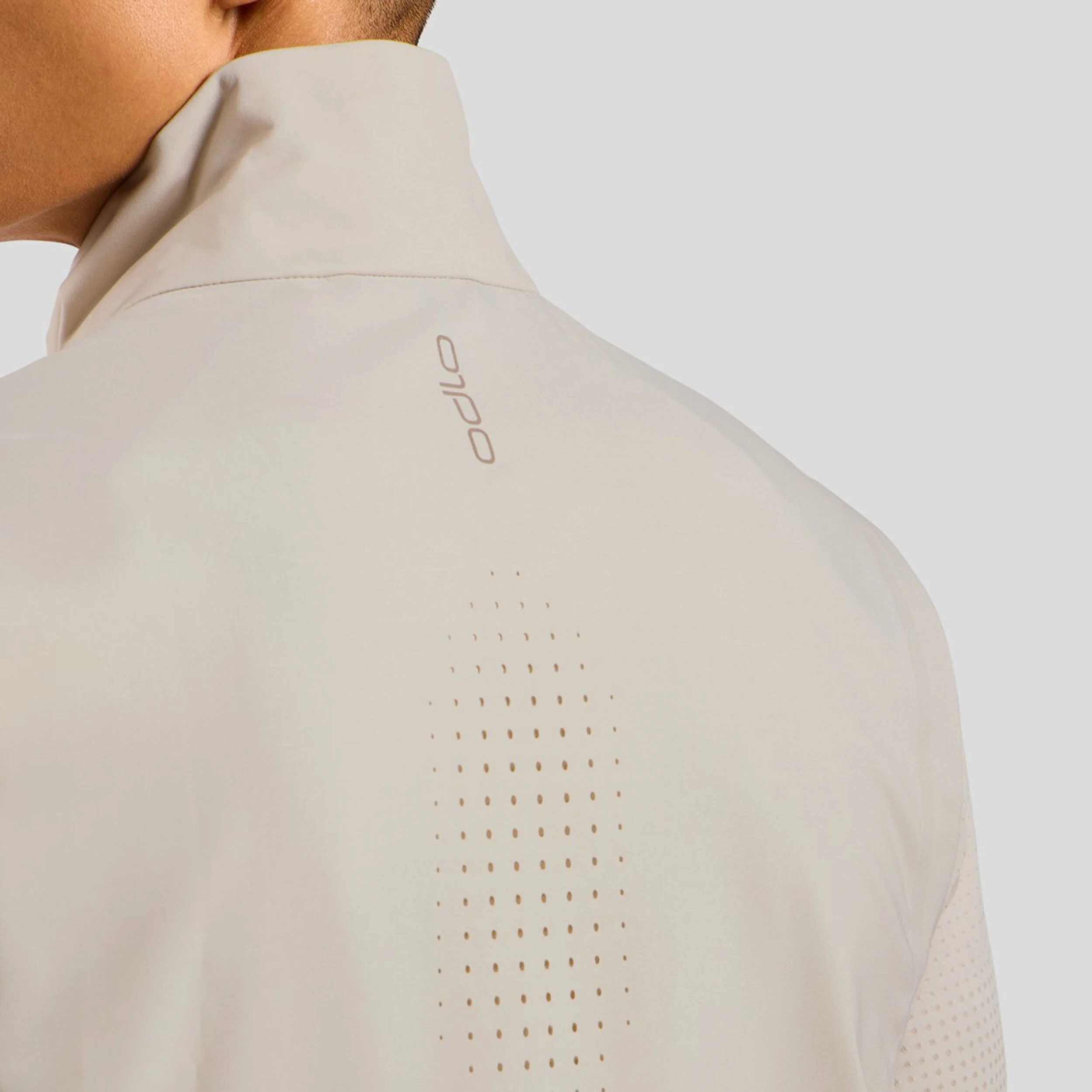 Odlo Zeroweight Warm Gilets De Course Hommes - Argent
