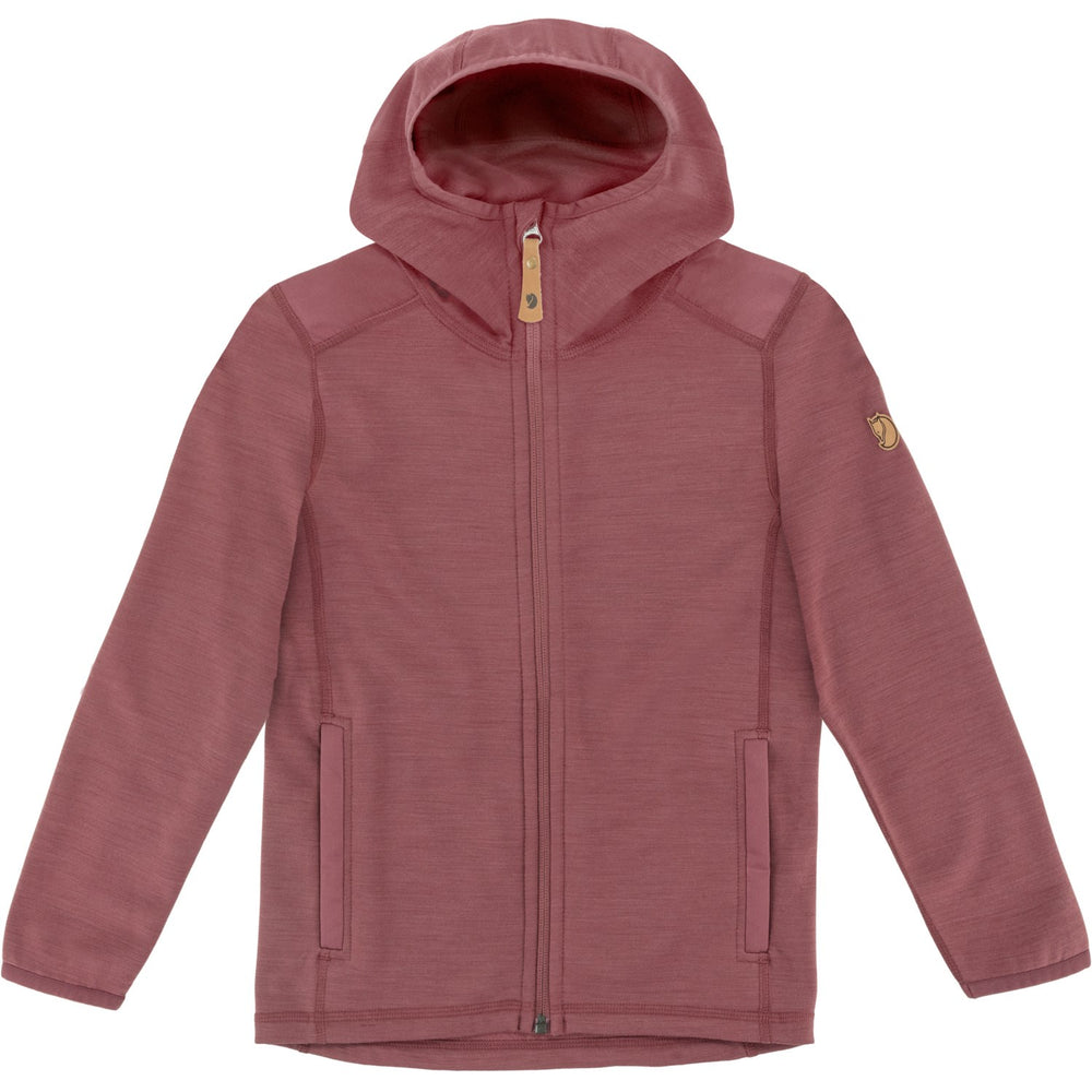 Køb Fjällräven Mesa Purple Kids Keb Fleece Hættetrøje