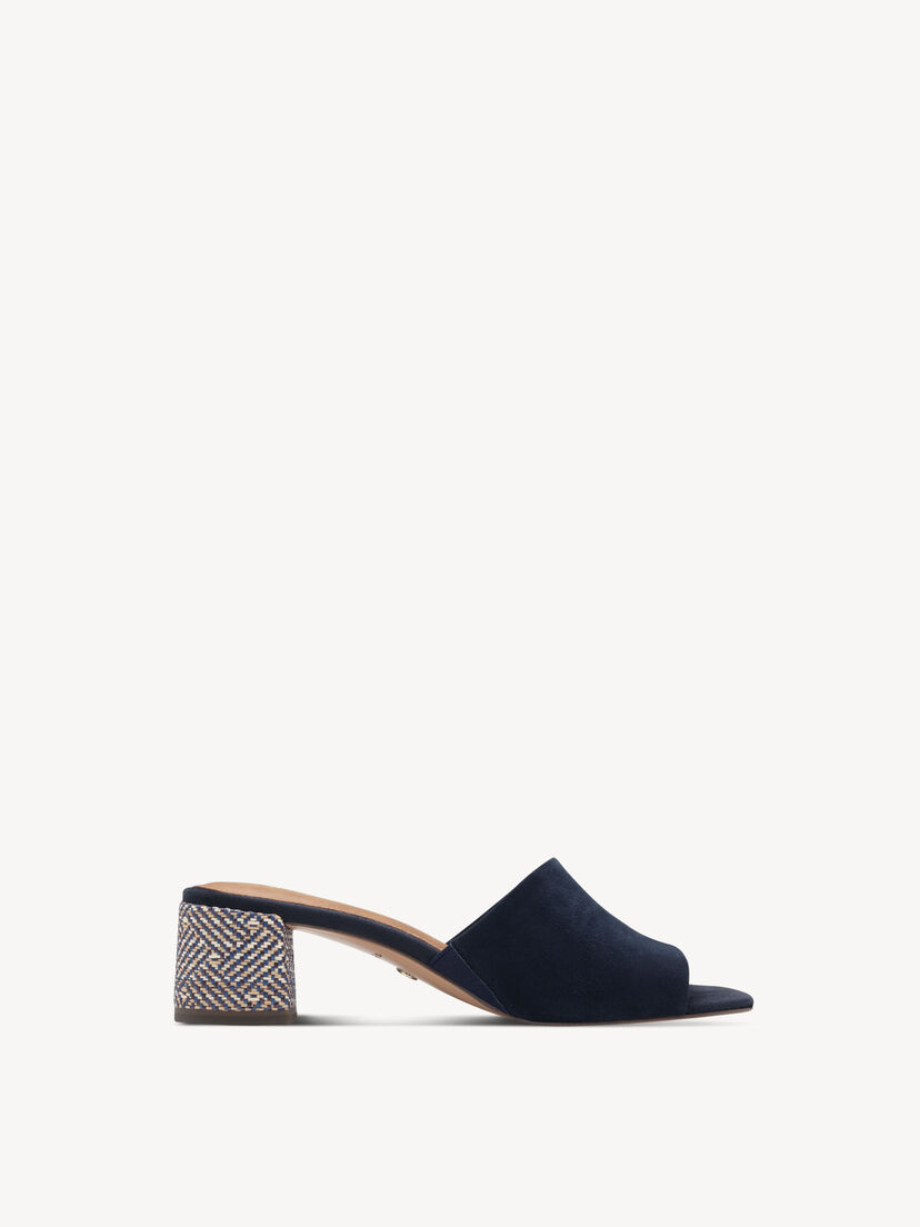 Leren Slipper - blauw