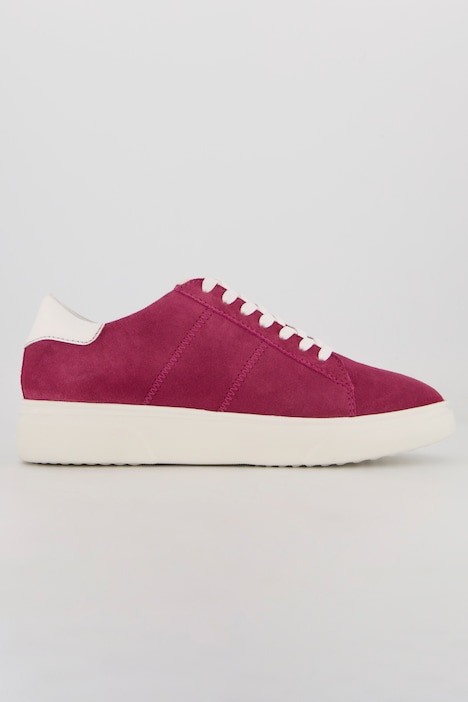 Sneaker, Veloursleder, Weite H