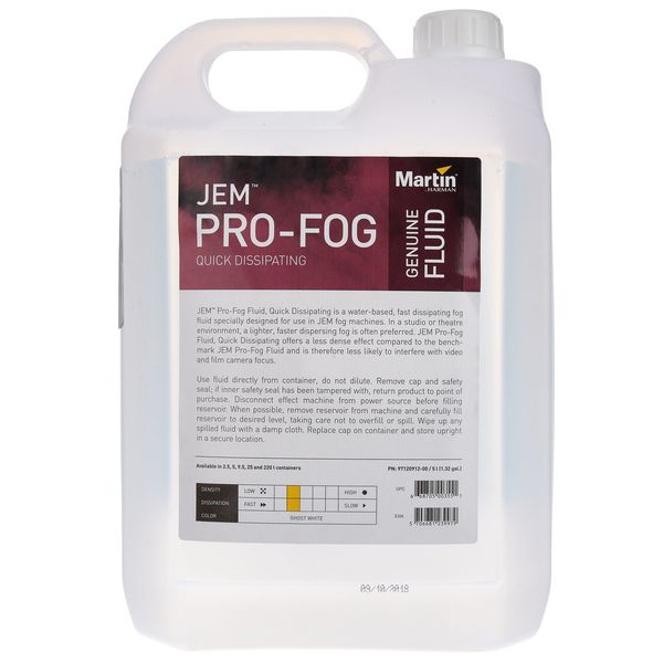 Martin by Harman JEM Pro-Fog 5l Quick