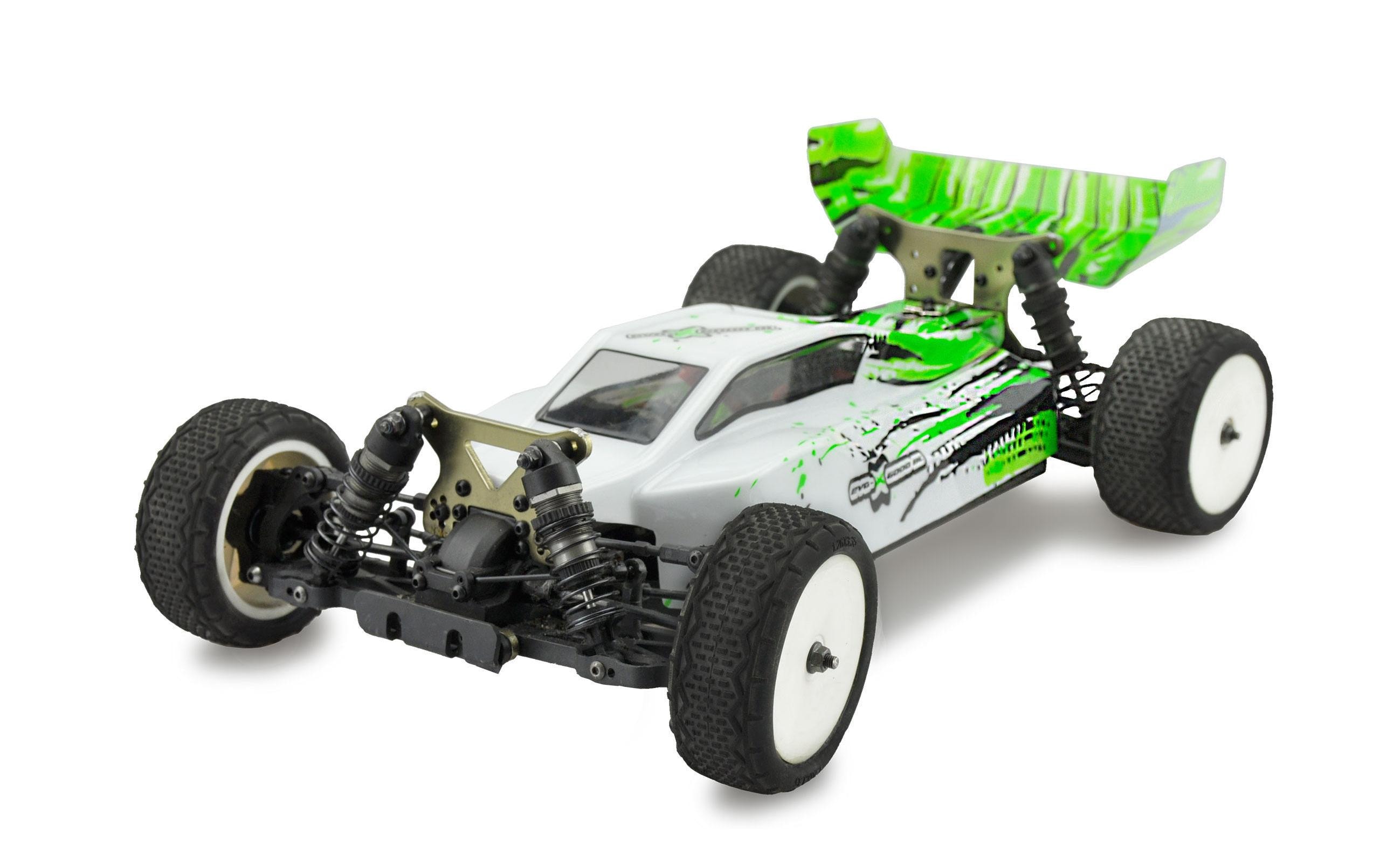 Buggy EVO-X 6000 Competition, Grün RTR, 1:10<br>Racing-Buggy mit einstellbarem Fahrwerk und Brushless Antrieb