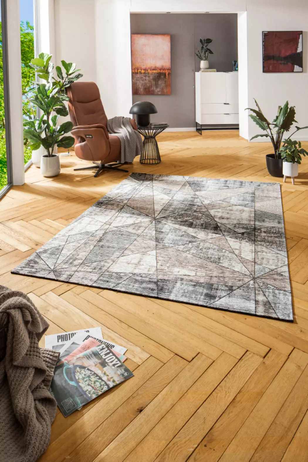 Vintage Teppich Triangolo 200 x 290 cm