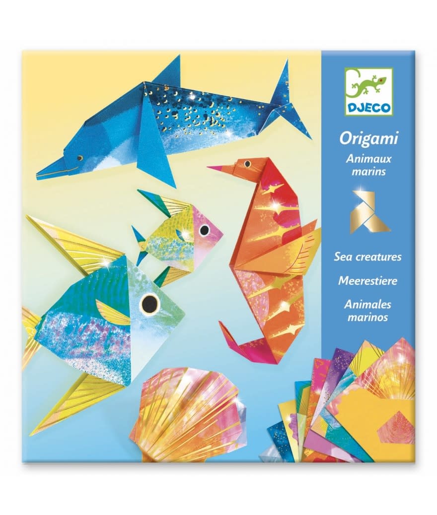 Djeco Djeco origami zeedieren dj08755