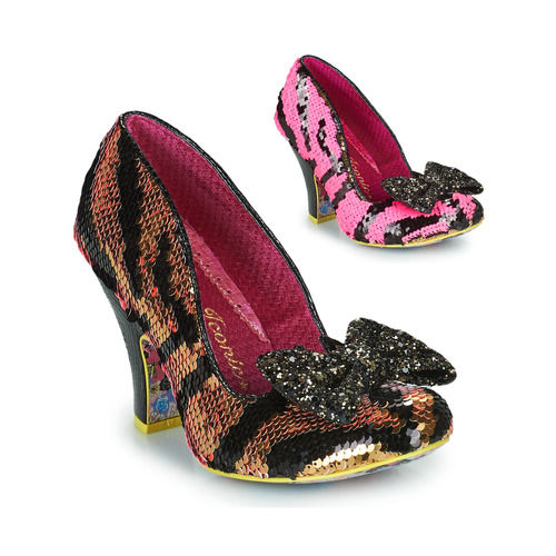 Irregular Choice - NICK OF TIME - Noir / Doré