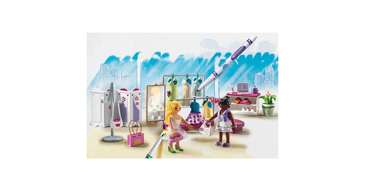 PLAYMOBILColor - Modeboetiek Constructiespeelgoed  (71372)
