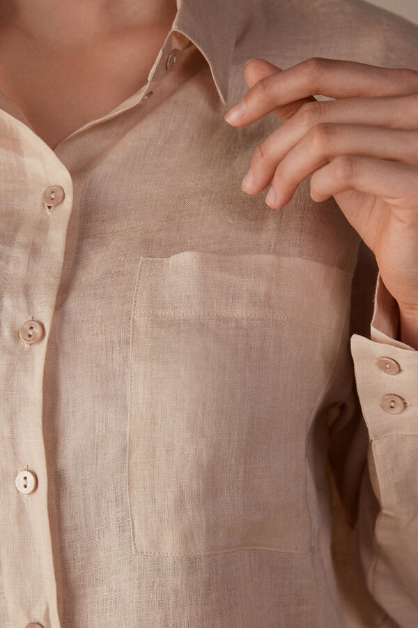 Camisa de linho