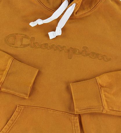 Champion Fashion Hoodie - Gebrannt Orange m. Logo