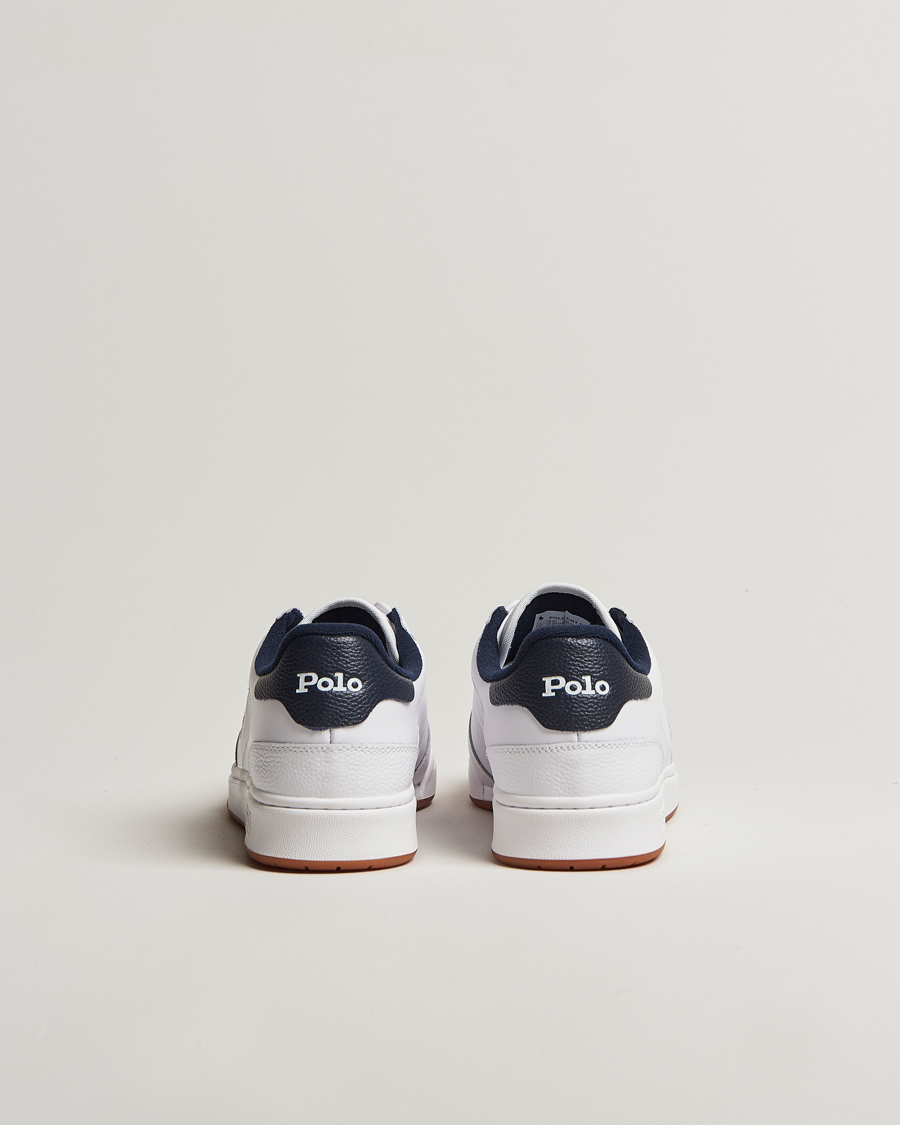 Polo Ralph Lauren CRT Leather Sneaker White/Navy