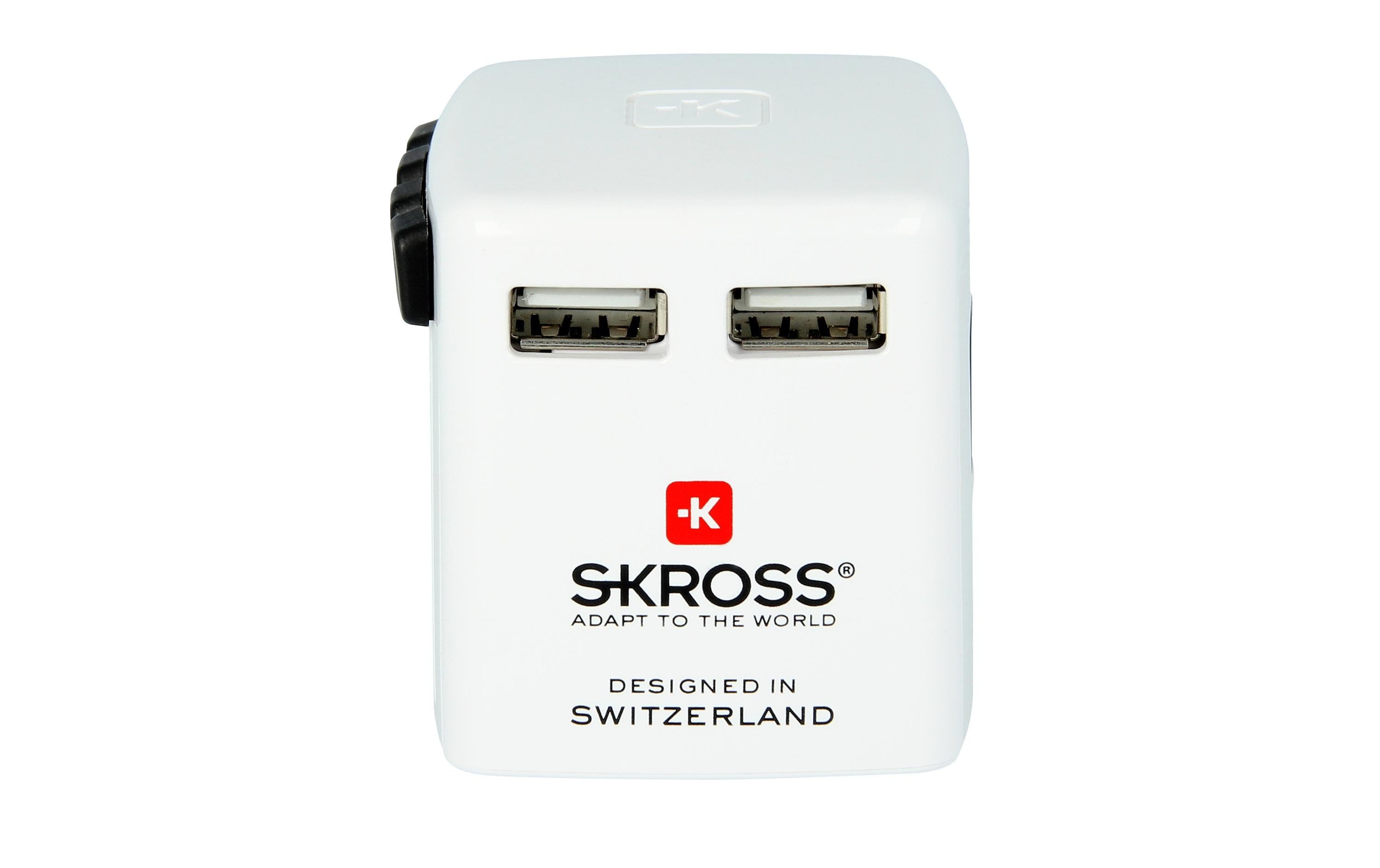 Reisenetzteil World Dual USB ChargerWorld 2x USB-A-Ladegerät