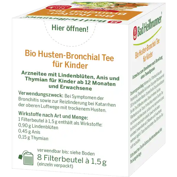 Husten- & Bronchial Tee für Kinder