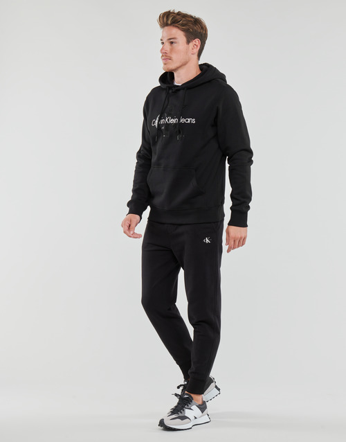 Calvin Klein Jeans - MONOLOGO REGULAR HOODIE - Noir