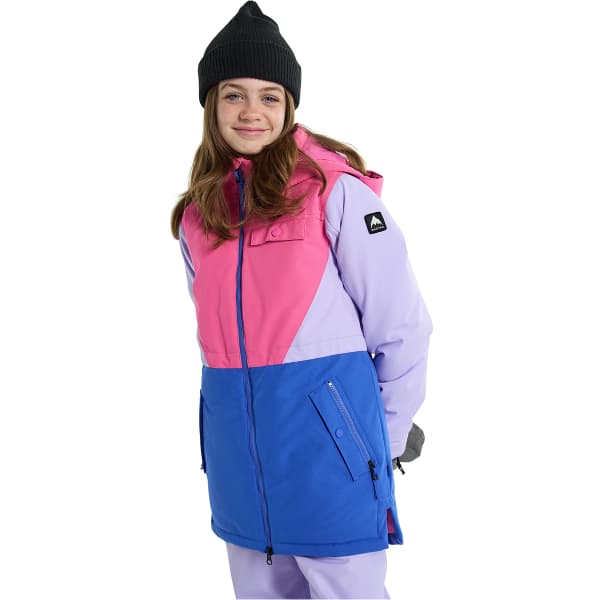 Veste snowboard BURTON GIRLS' KHIONE 2L JACKET FUCHSIA FUSION/SUPERNOVA/AMPARO BLUE