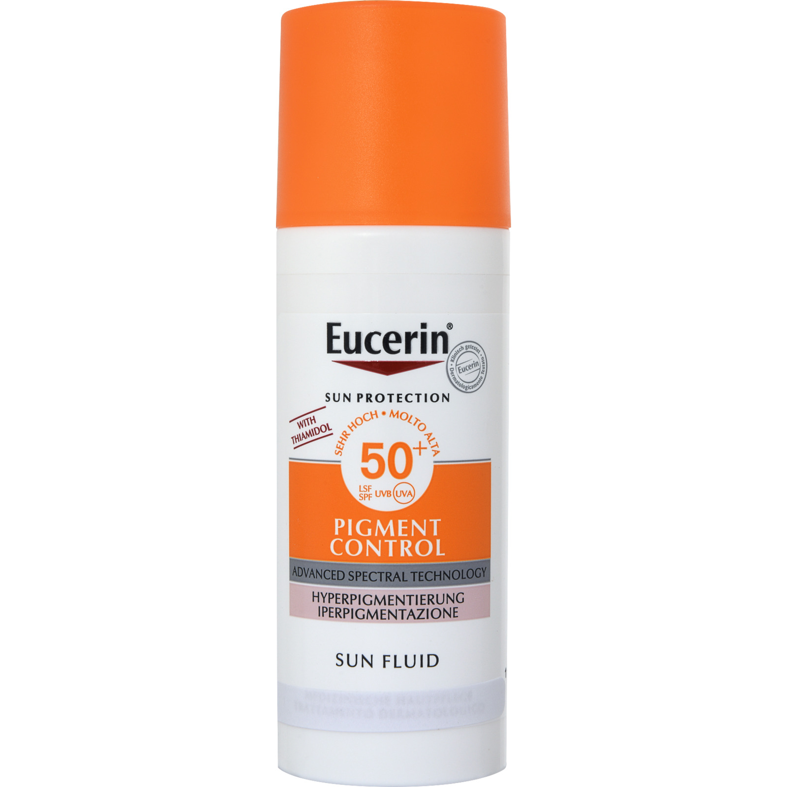 Eucerin Sun Fluid Pigment Control 50+ 50 ml