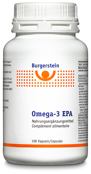 BURGERSTEIN Omega 3-EPA Weichkaps Ds 100 Stk