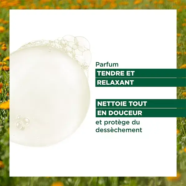 Klorane Routine Bébé Gel Lavant et Crème Nutritive au Calendula