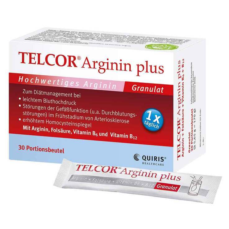 Telcor Arginin plus Beutel Granulat, 30 St