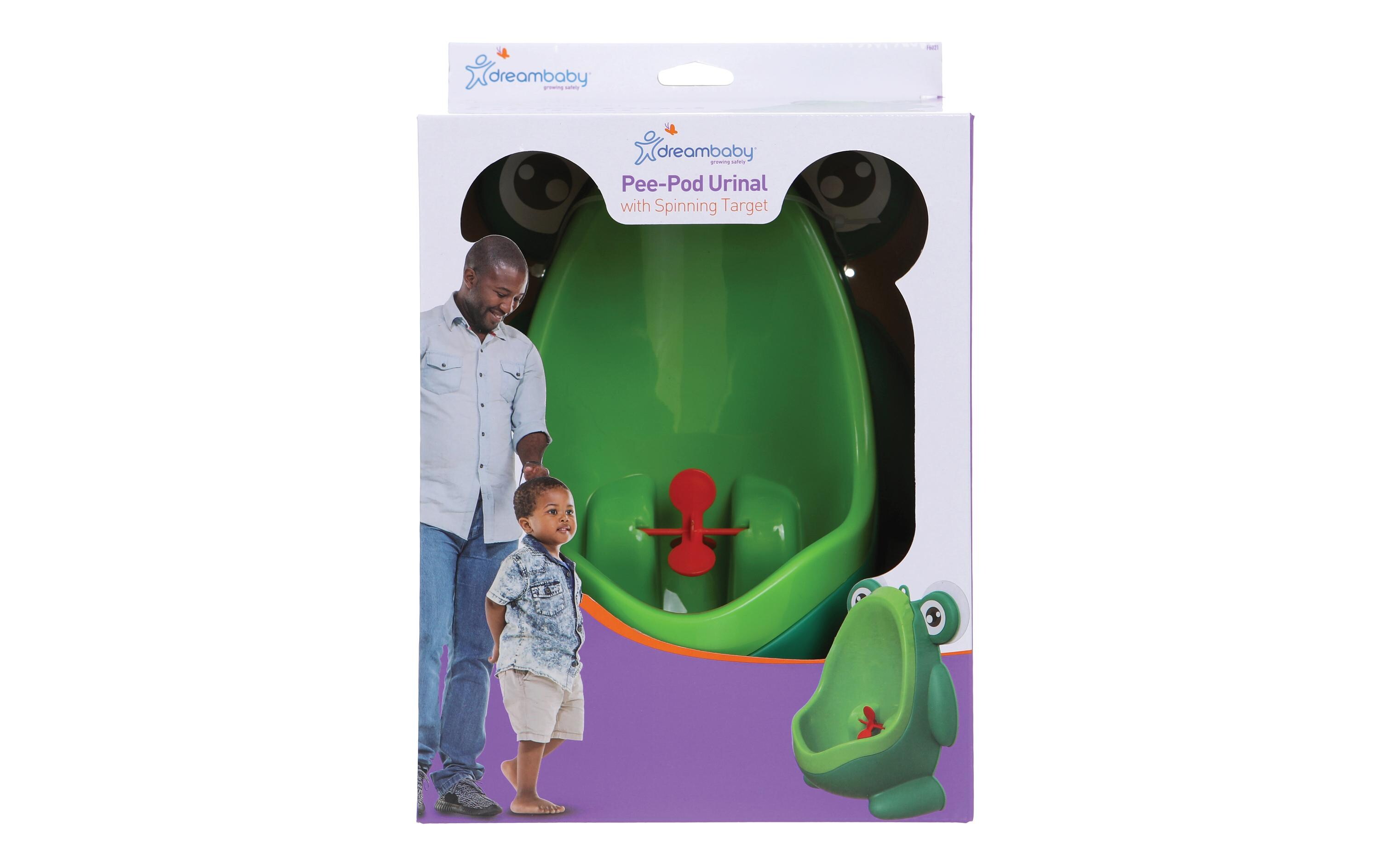 Kindertoilette Urinal FroschUrinal mit drehendem Ziel