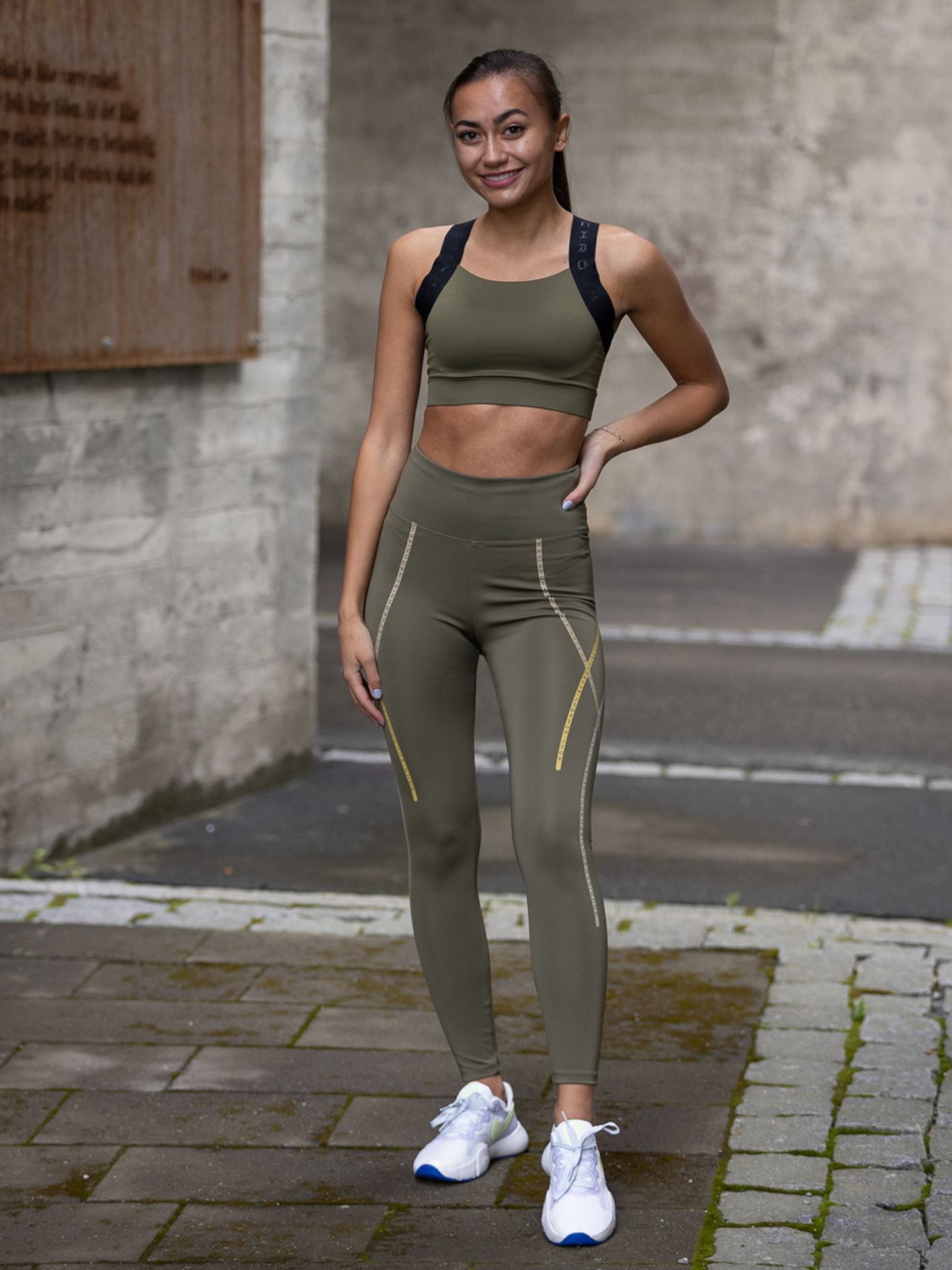 Uplift Stripe Tights