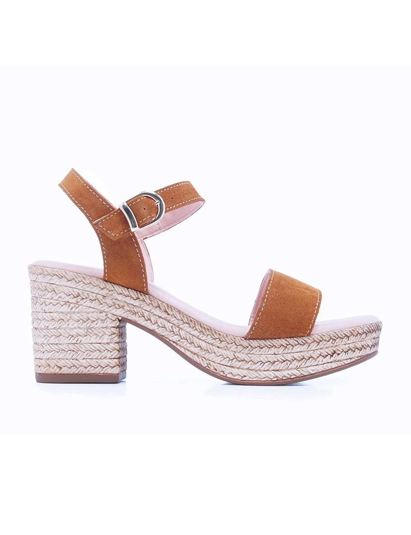 Brown Wedge Sandals