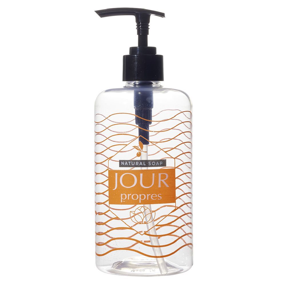 Distributeur de savon plastique imprimé 500 ml