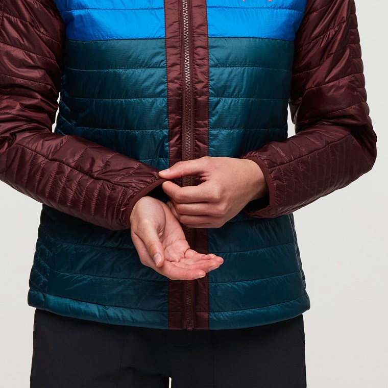 Cotopaxi Capa Insulated Hooded Jacket Chestnut And Abyss