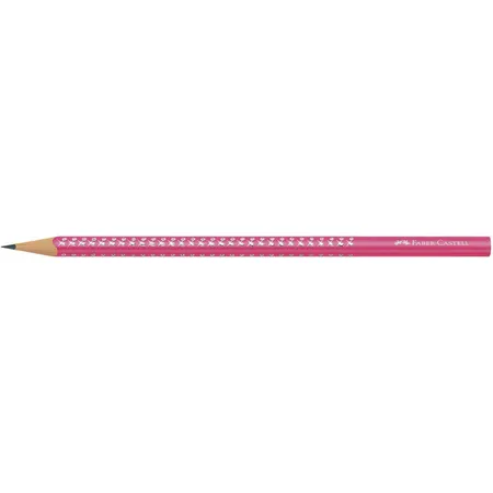 Faber-Castell Bleistift GRIP SPARKLE, B, pink