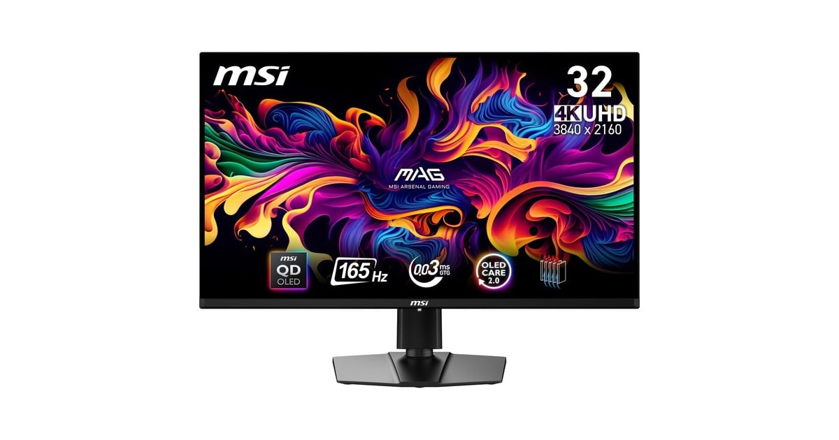 MSIMAG 321UP QD-OLED 31.5