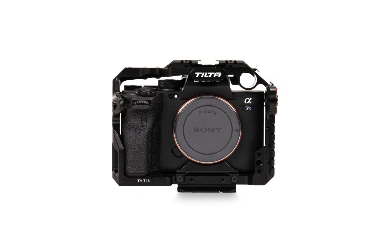 Cage Full Camera Cage für Sony Alpha 7S III SchwarzMinimiert Verschleiss und Abnutzung im Laufe der Zeit