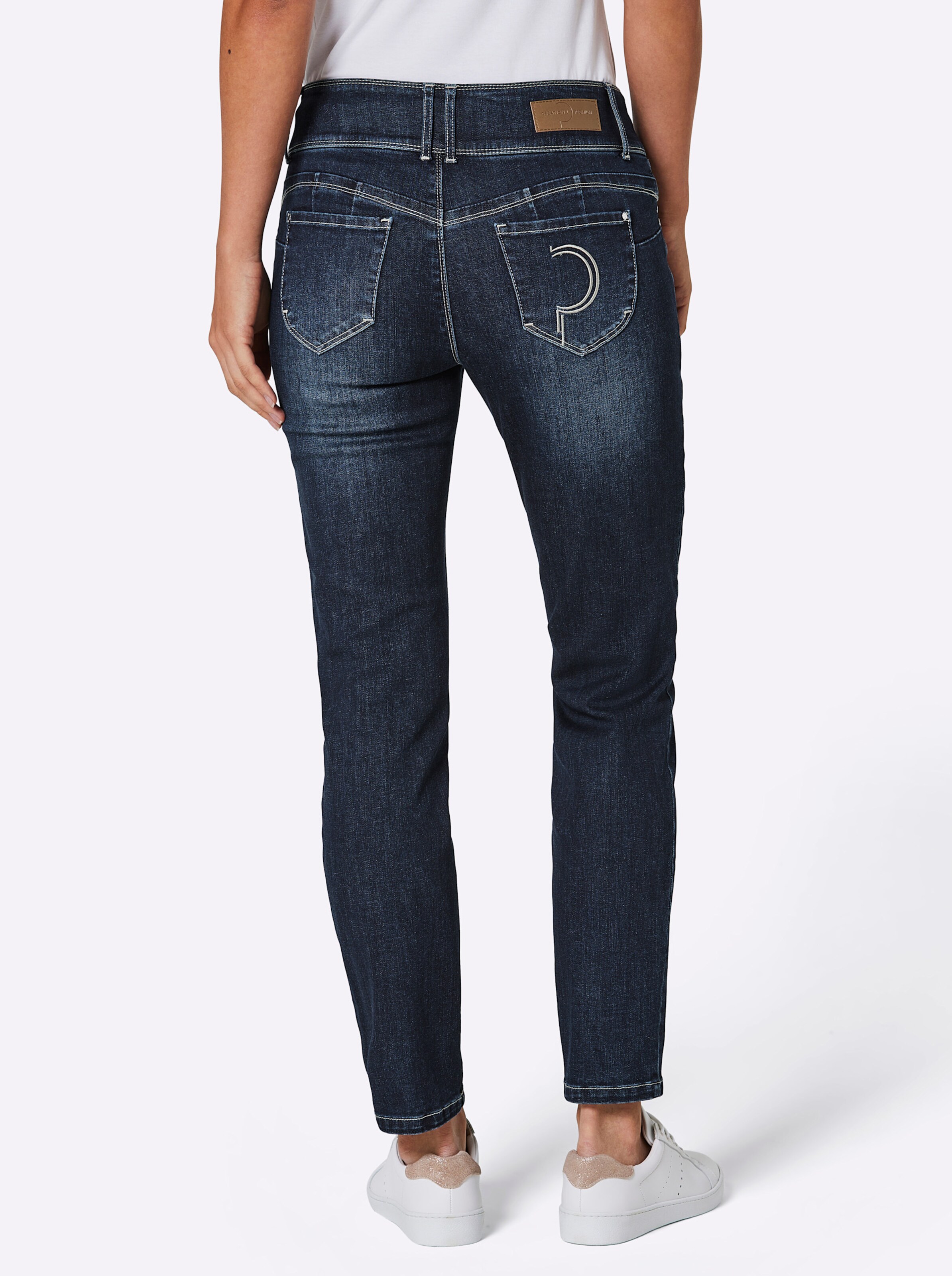 CREATION L PREMIUM Edel-Jeans in dark blue