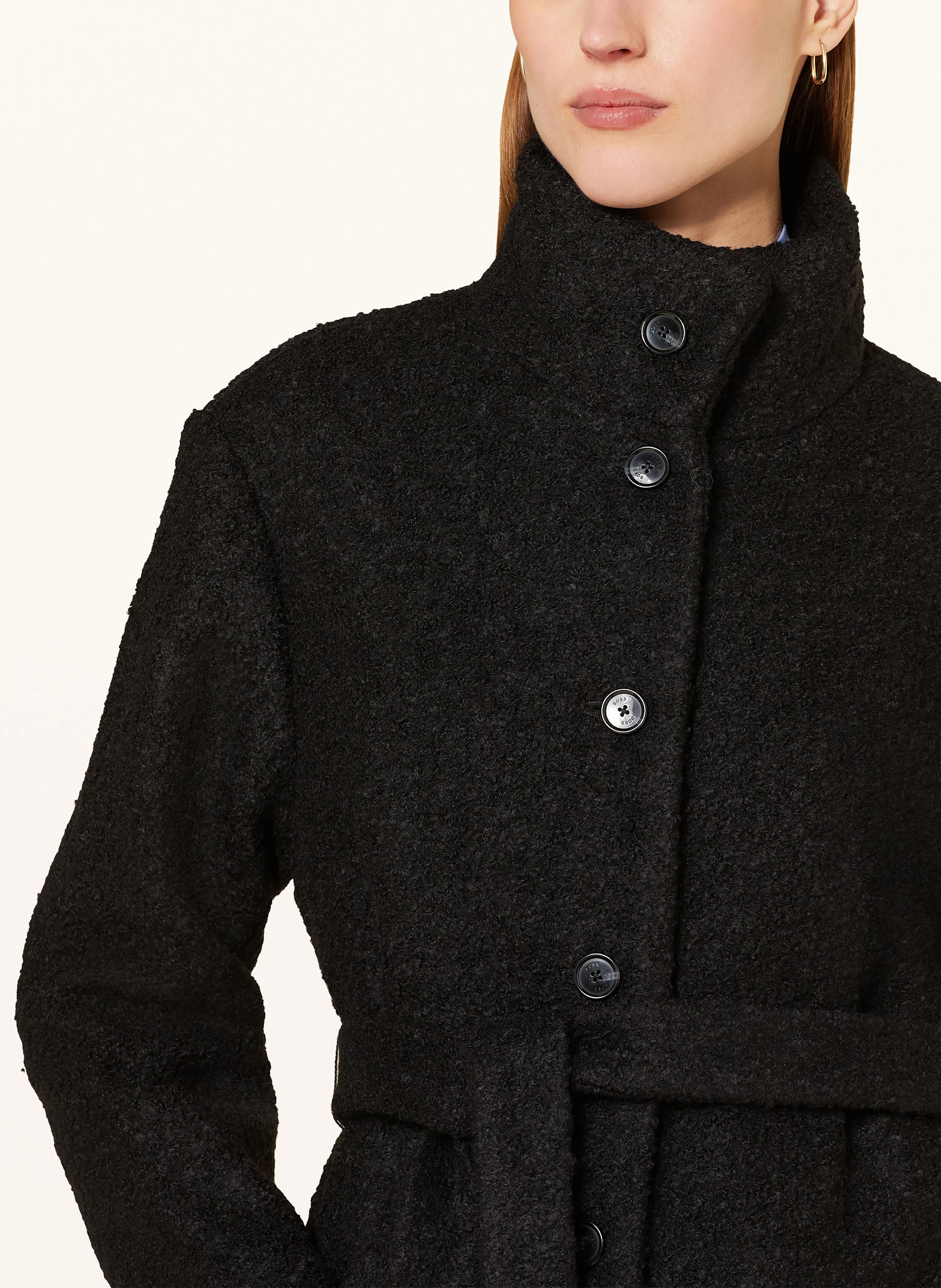 BOSS Bouclé-Mantel CAYLINA