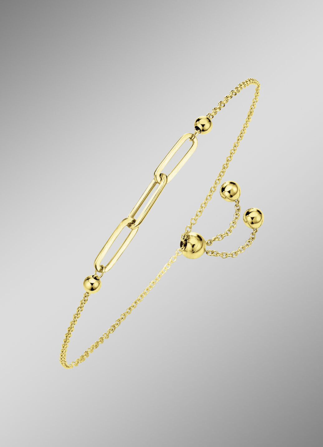 Elegantes Armband aus feinem Gold