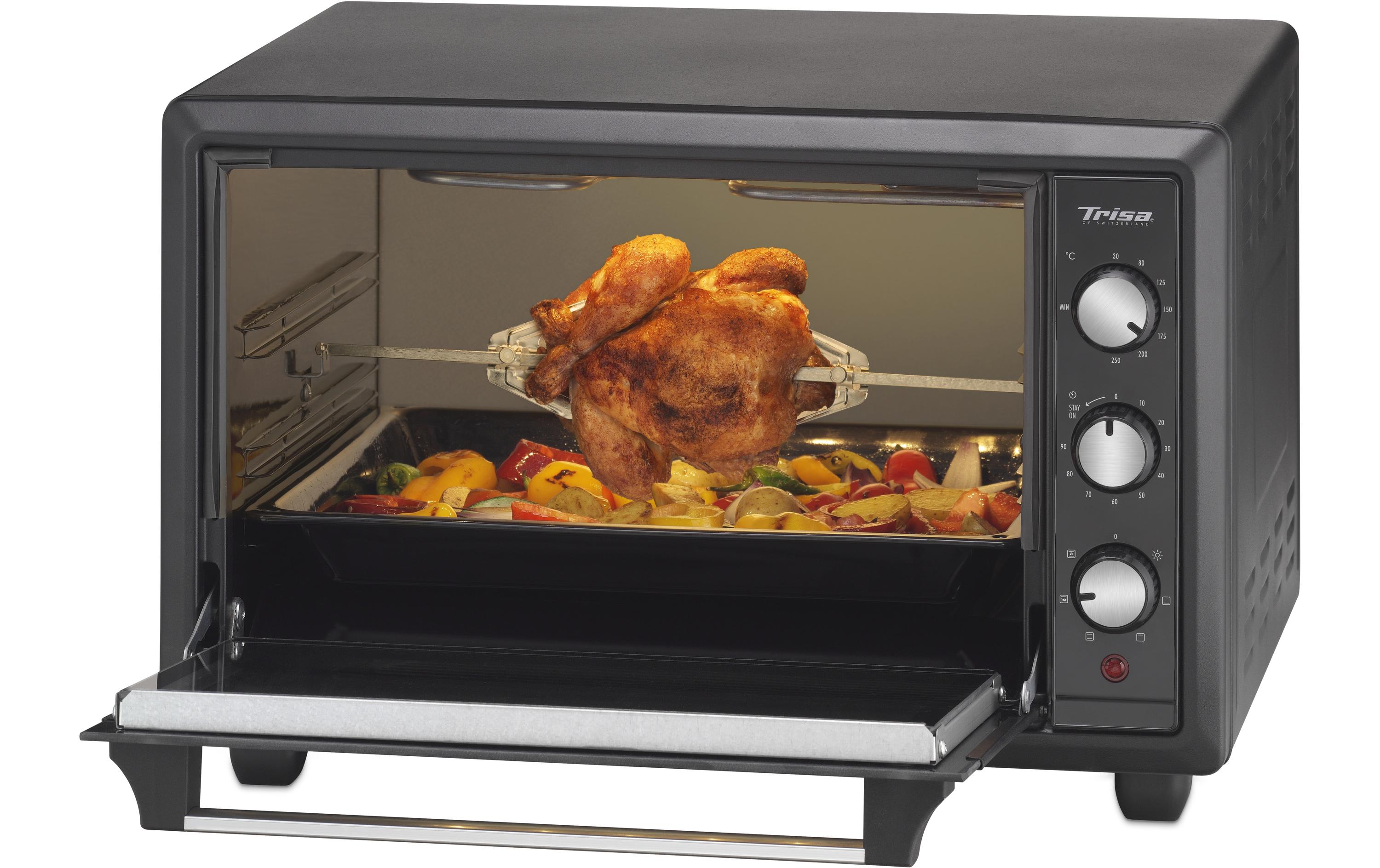 Backofen Forno Gusto 34 l, Schwarz<br>Kleinbackofen