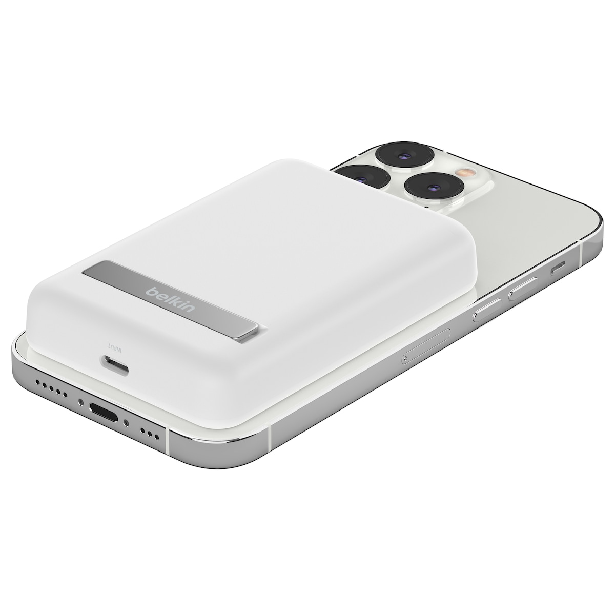 Belkin 5000 mAh trådløs lader (hvit)