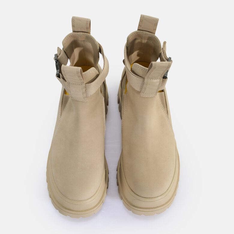 Aspha Coa Bottines à talon vegan, beige