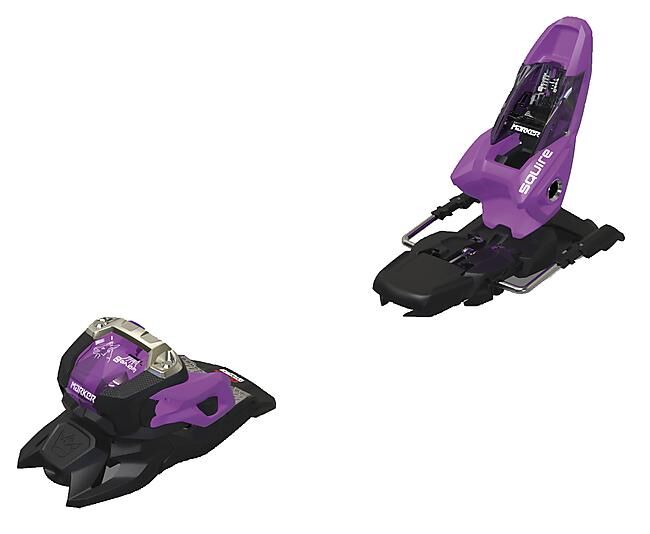 MARKER - FIXATIONS SKI PISTE SQUIRE 11 BLACK PURPLE