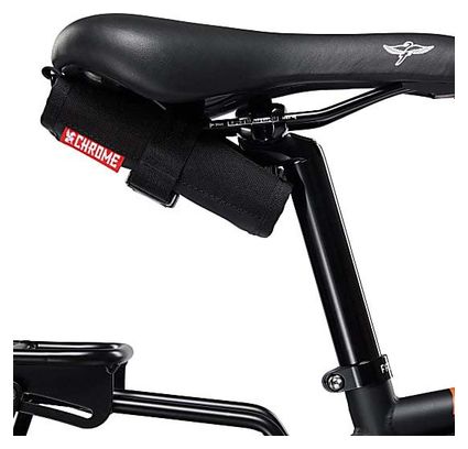 Sacoche de Selle Chrome Doubletrack Saddle Roll Noir