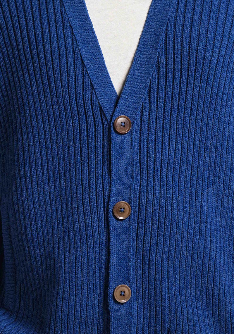 Dedicated Cardigan Mavas Royal Blue
