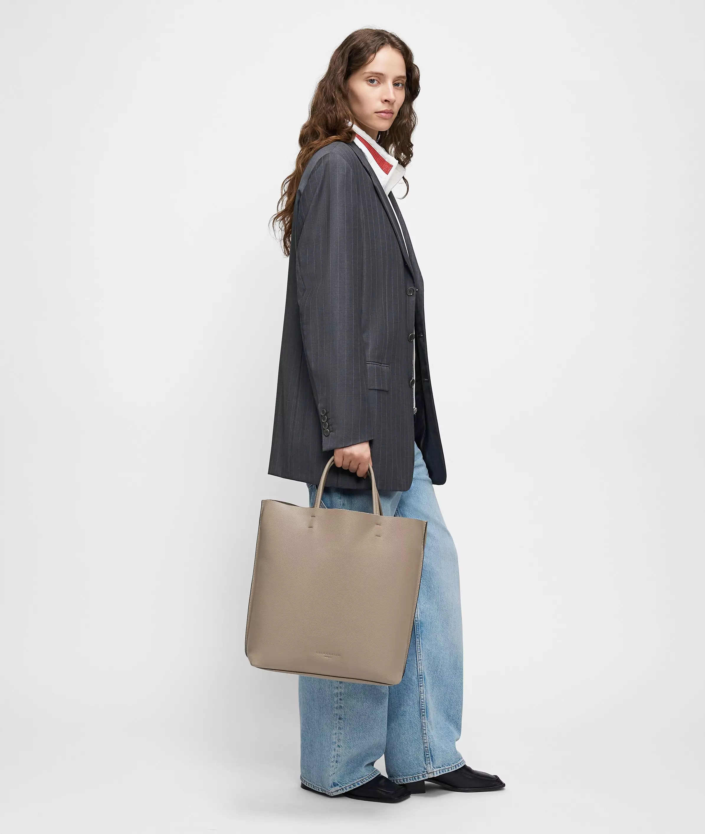 Tote Large cowhide leather shopper