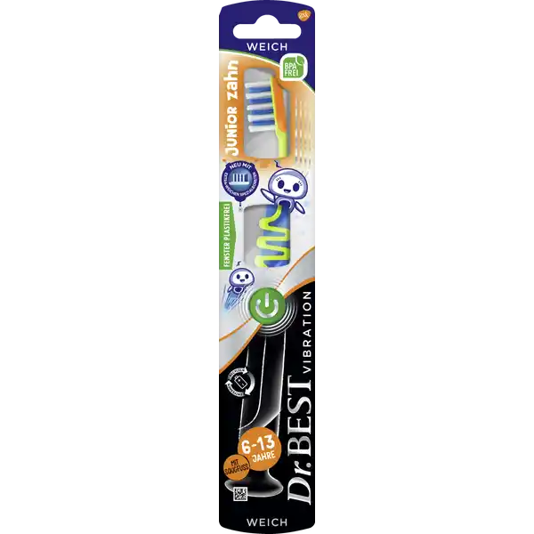 Kids Vibration Juniorzahn weich Zahnbürste