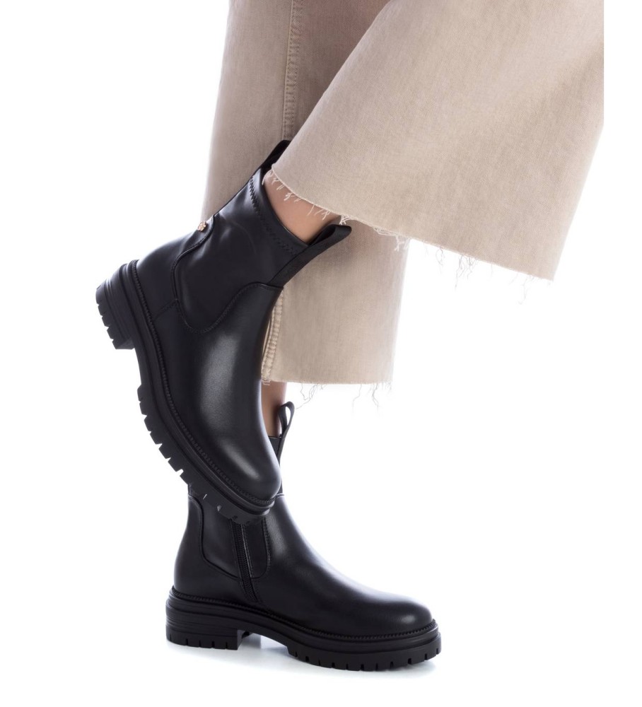 Bota feminina Xti XTI 141546 preta