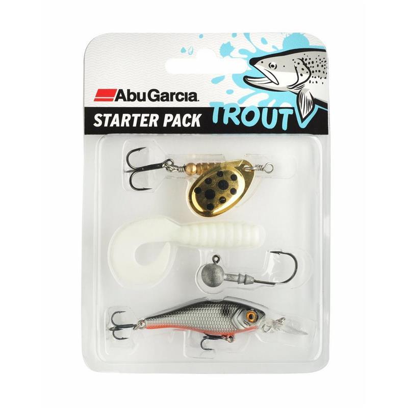Kit Leurres Souples Armés Abu Garcia Starterpack Trout