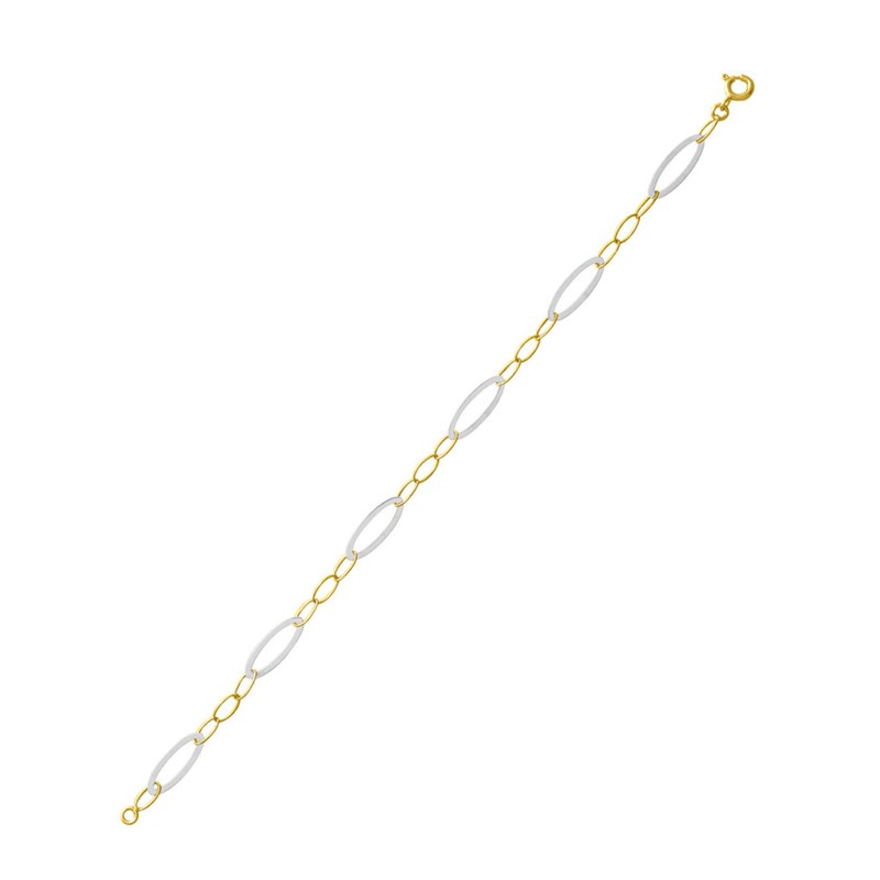 Bracelet Femme - Or 18 Carats - Longueur : 18 cm